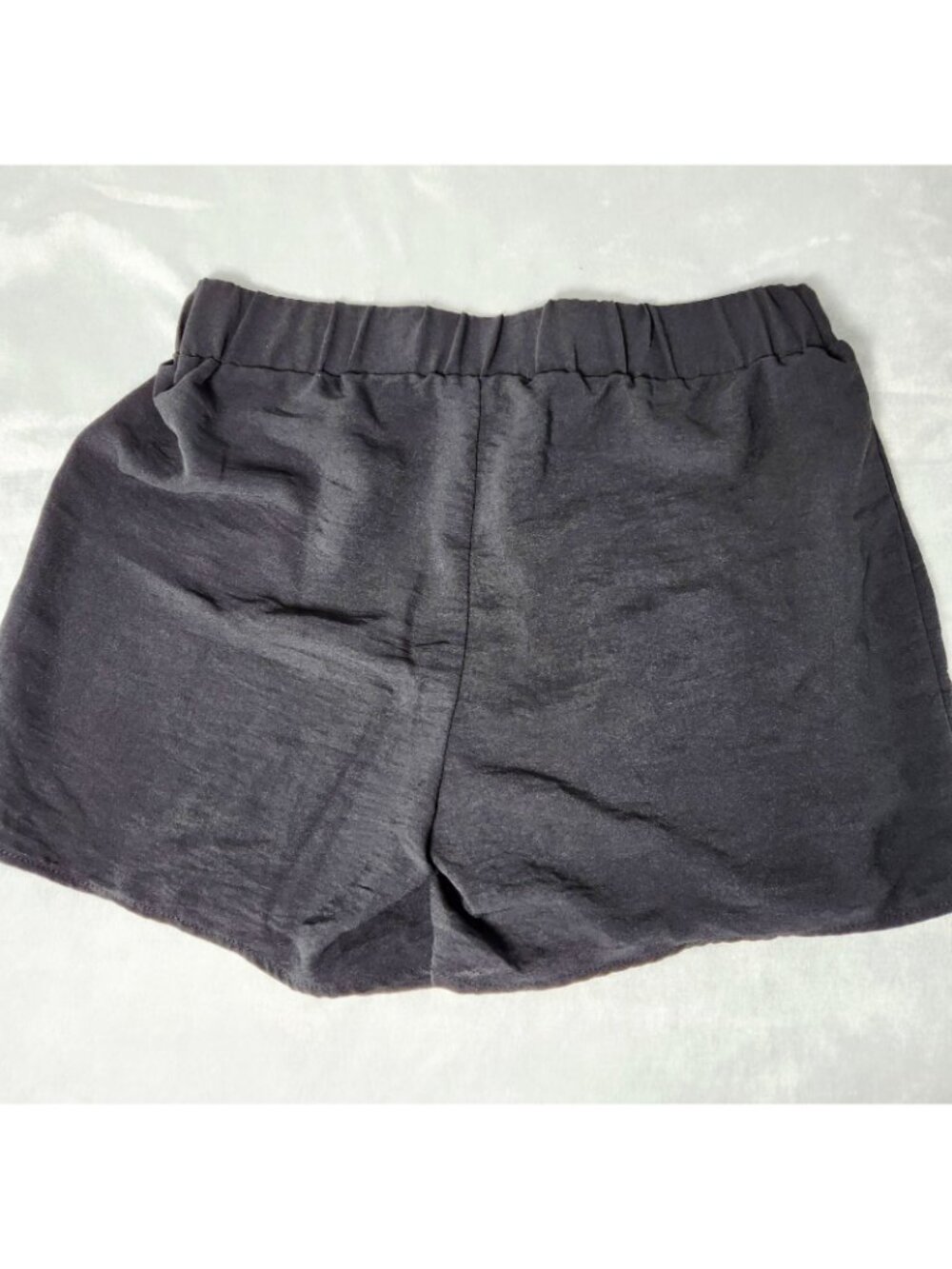 Retrology Women Black Drawstring Short Medium Resortwear Summer - Picture 3 of 6